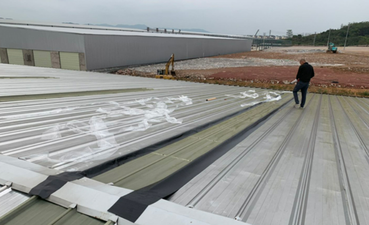 江门厂房屋面防水维修案例